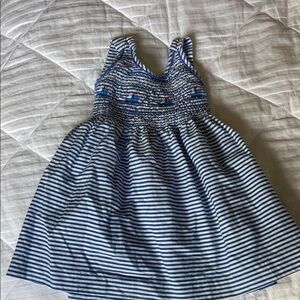 Baby girl smocked dress